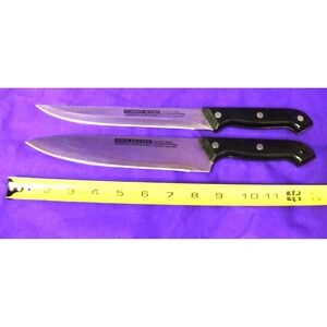 Knife 13" Carving & 13" Chopping TWO Knives -KOCH -SCHINKIN MESSER #146